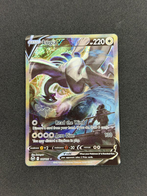 Lugia V #186 Pokemon Silver Tempest NM