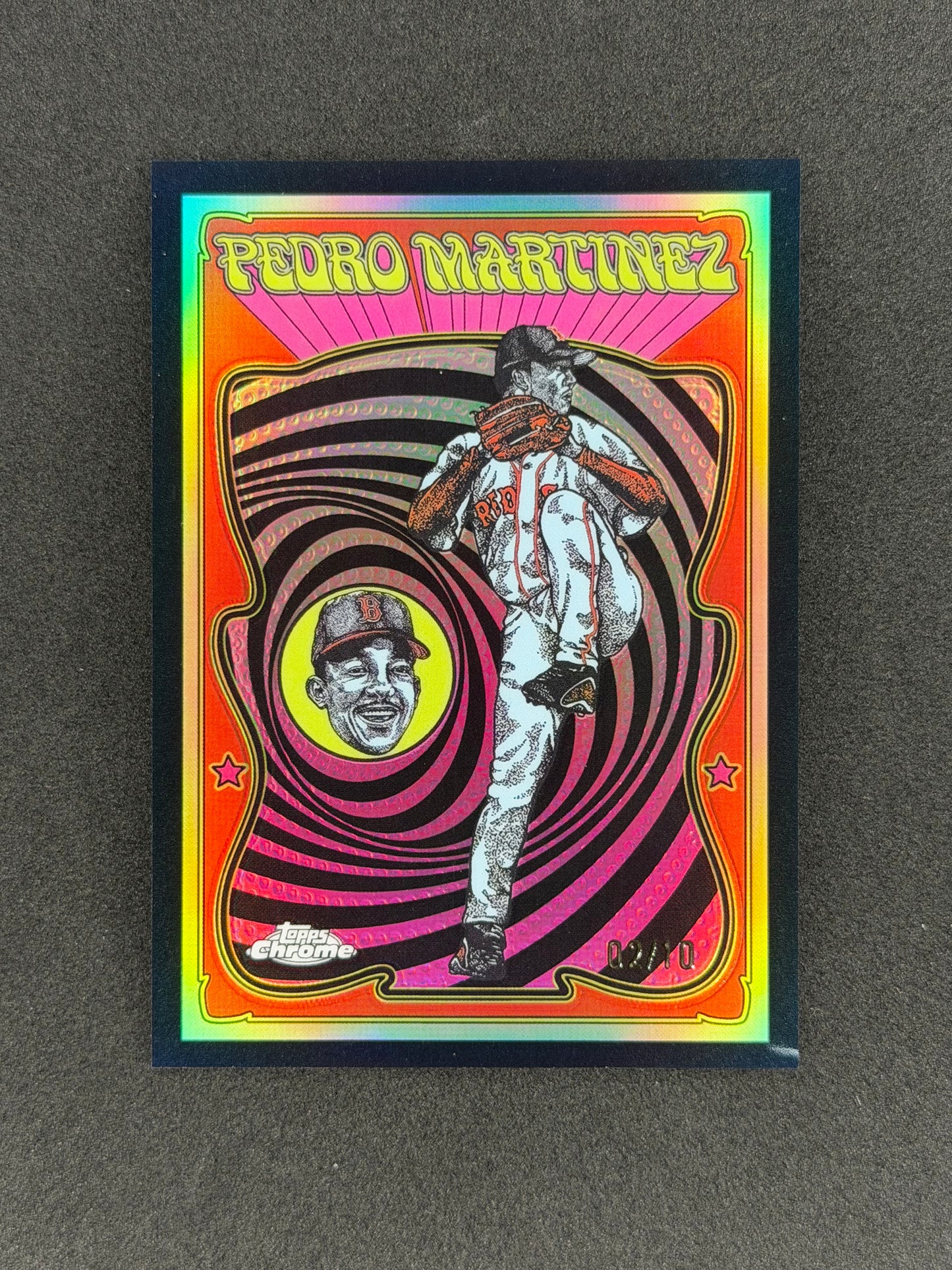Pedro Martinez [Black Refractor] #UV-15 2025 Topps Chrome Ultra Violet All Stars #/10