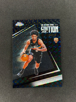 Topps Chrome 2025-26 Dylan Harper New Edition GR-2 RC Black Geometric #/10
