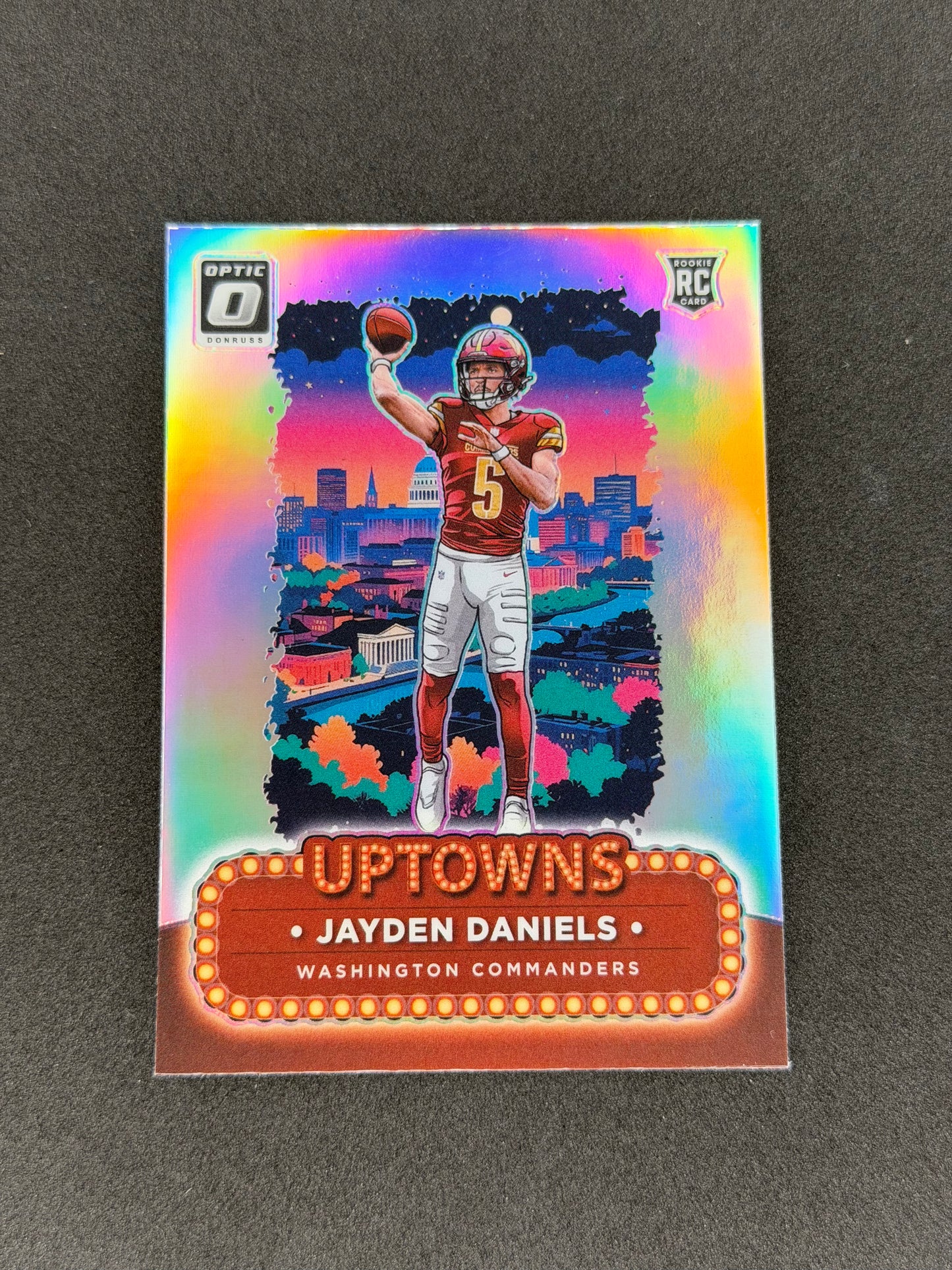 2024 Donruss Optic Jayden Daniels #2 Uptowns RC