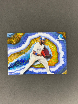 2026 Bowman Chrome Vladimir Guerrero Jr. BWC-12 Crystallized Gold #/50