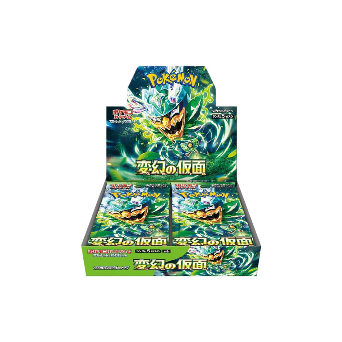 Pokémon Japanese Mask of Change 1 Booster Box